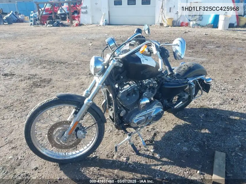2012 Harley-Davidson Xl1200 V VIN: 1HD1LF325CC425968 Lot: 41637460
