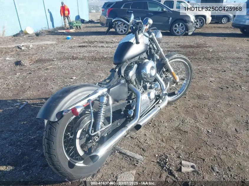 2012 Harley-Davidson Xl1200 V VIN: 1HD1LF325CC425968 Lot: 41637460