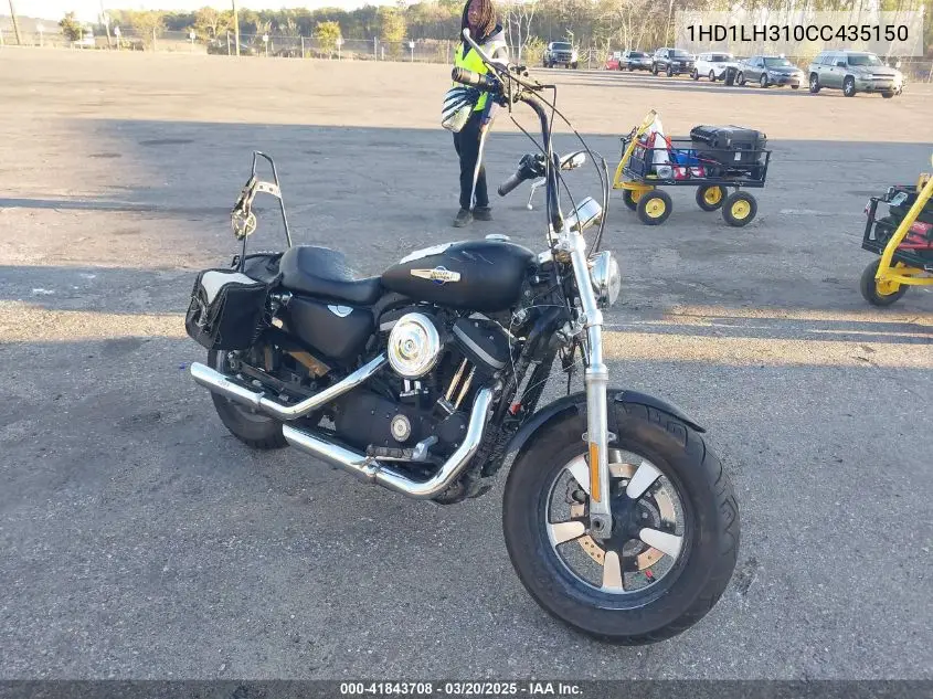 2012 Harley-Davidson Xl1200 Cp VIN: 1HD1LH310CC435150 Lot: 41843708