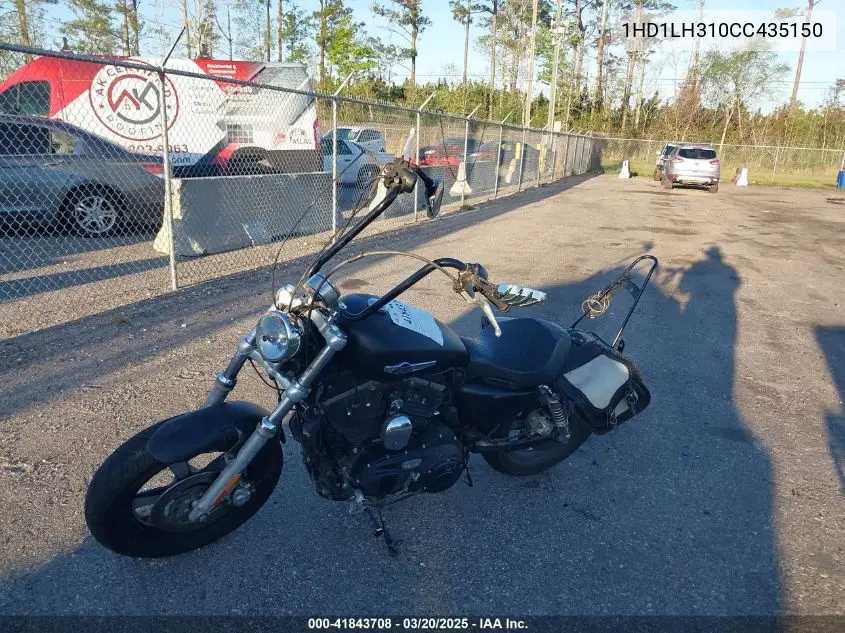 2012 Harley-Davidson Xl1200 Cp VIN: 1HD1LH310CC435150 Lot: 41843708