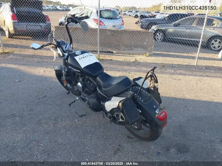 2012 Harley-Davidson Xl1200 Cp VIN: 1HD1LH310CC435150 Lot: 41843708
