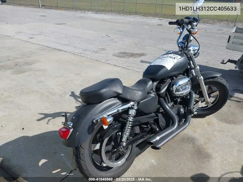 2012 Harley-Davidson Xl1200 Cp VIN: 1HD1LH312CC405633 Lot: 41845968