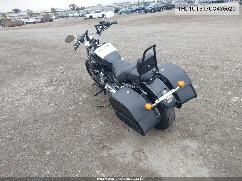 2012 Harley-Davidson Xl1200 C VIN: 1HD1CT317CC435620 Lot: 42185269