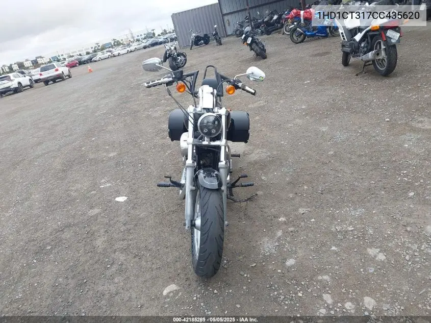 2012 Harley-Davidson Xl1200 C VIN: 1HD1CT317CC435620 Lot: 42185269