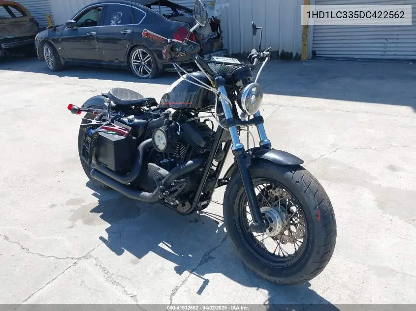 2013 Harley-Davidson Xl1200 Forty-Eight VIN: 1HD1LC335DC422562 Lot: 41932682