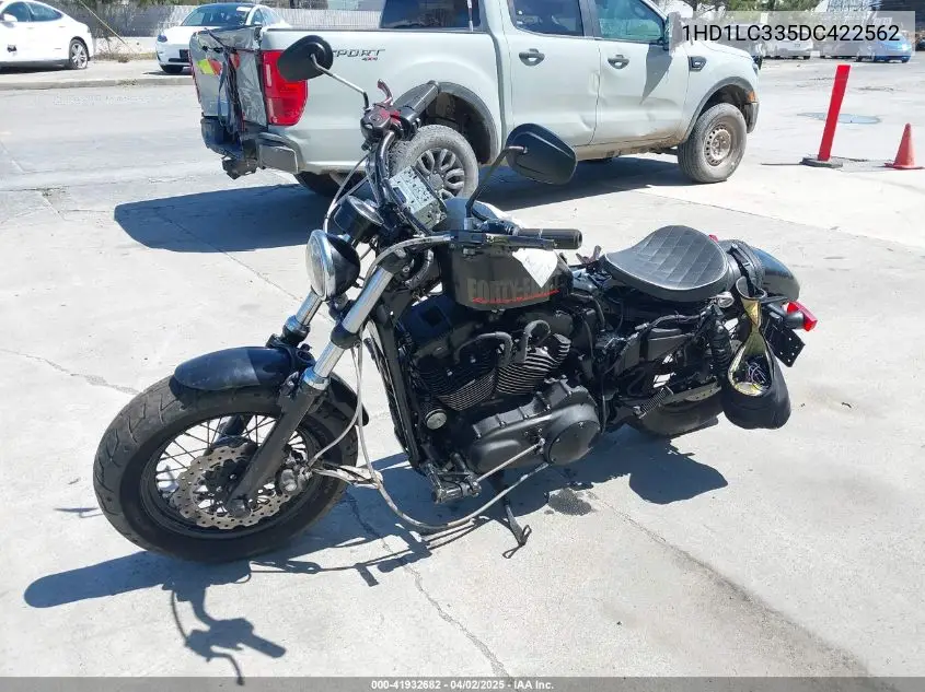 2013 Harley-Davidson Xl1200 Forty-Eight VIN: 1HD1LC335DC422562 Lot: 41932682