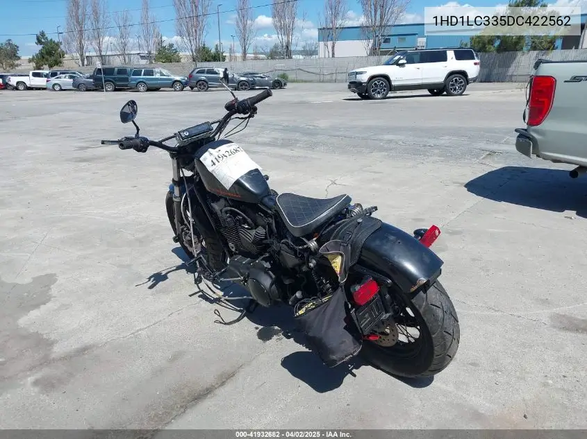 2013 Harley-Davidson Xl1200 Forty-Eight VIN: 1HD1LC335DC422562 Lot: 41932682