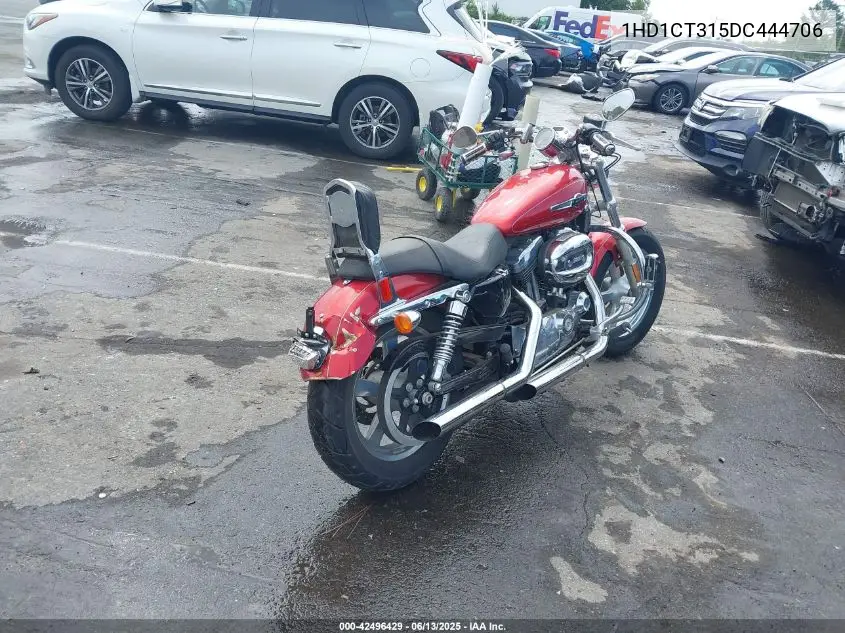 2013 Harley-Davidson Xl1200 C VIN: 1HD1CT315DC444706 Lot: 42496429