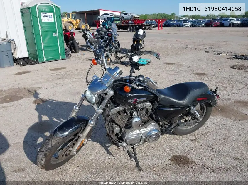 2014 Harley-Davidson Xl1200 C VIN: 1HD1CT319EC414058 Lot: 41962510