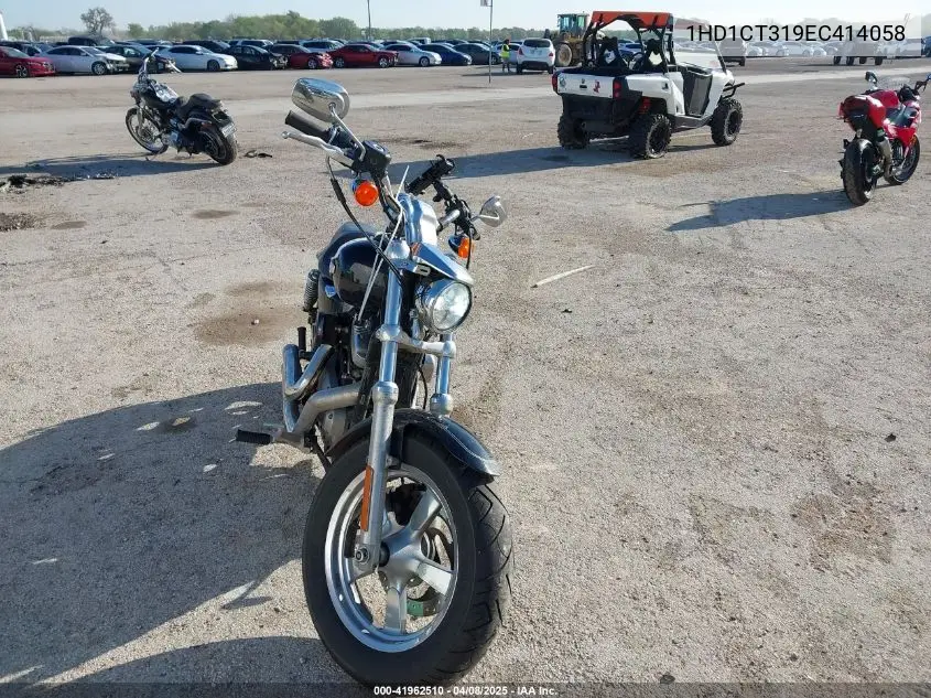 2014 Harley-Davidson Xl1200 C VIN: 1HD1CT319EC414058 Lot: 41962510