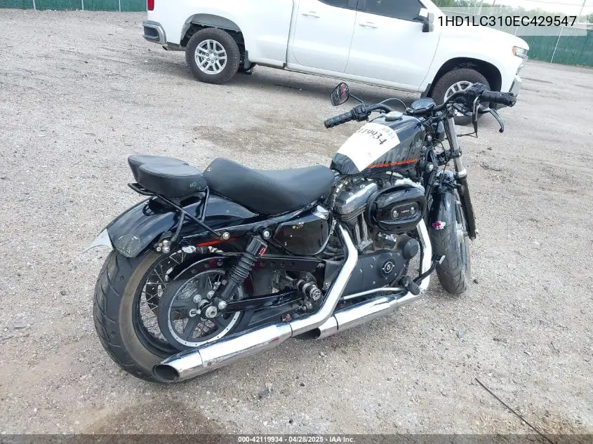 2014 Harley-Davidson Xl1200 Forty-Eight VIN: 1HD1LC310EC429547 Lot: 42119934