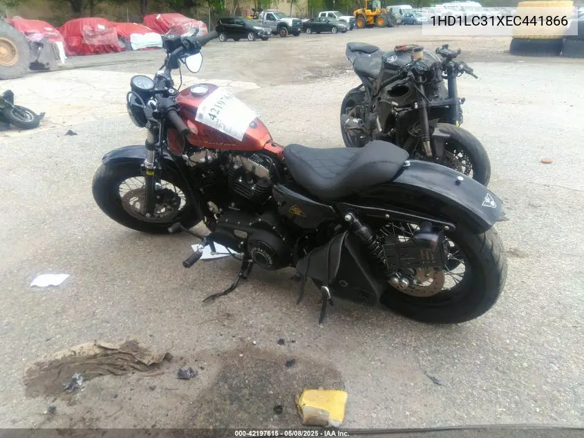2014 Harley-Davidson Xl1200 Forty-Eight VIN: 1HD1LC31XEC441866 Lot: 42197615