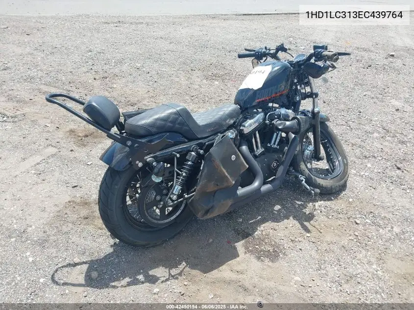 2014 Harley-Davidson Xl1200 Forty-Eight VIN: 1HD1LC313EC439764 Lot: 42450194