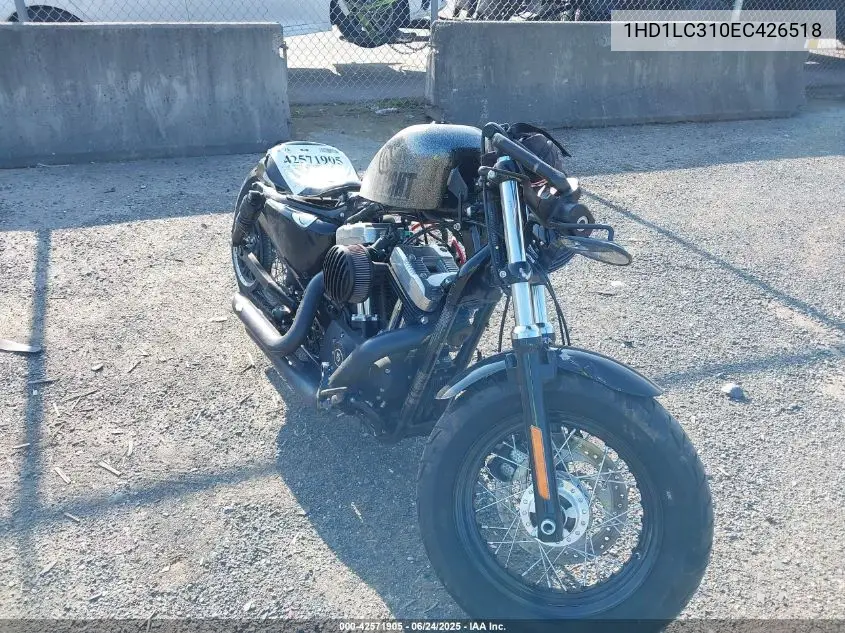 2014 Harley-Davidson Xl1200 Forty-Eight VIN: 1HD1LC310EC426518 Lot: 42571905