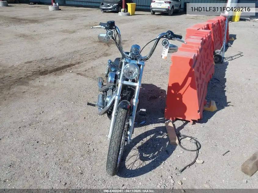 2015 Harley-Davidson Xl1200 V VIN: 1HD1LF311FC428216 Lot: 42000351
