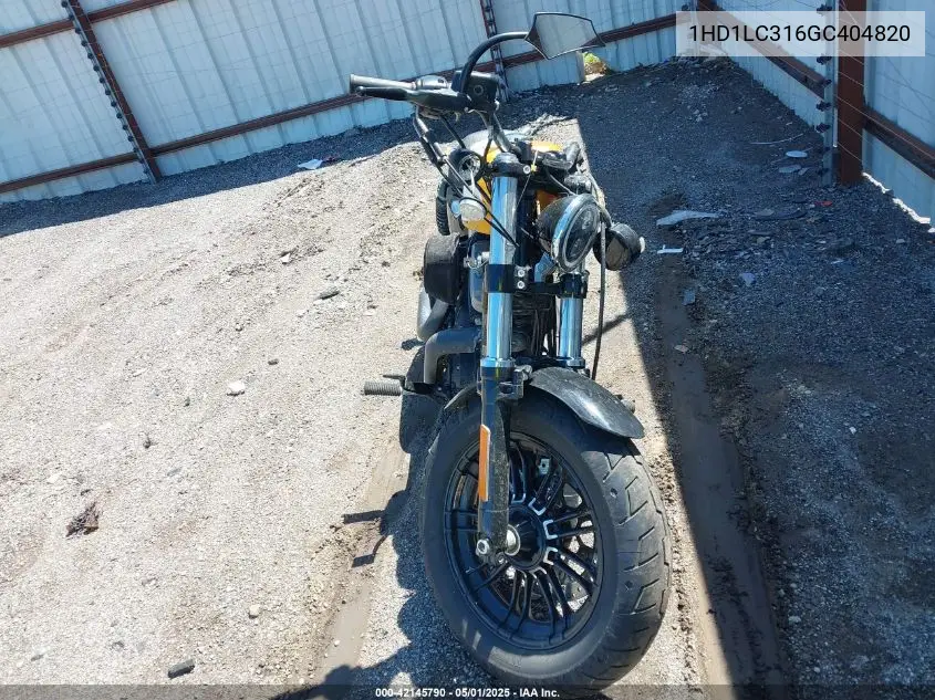 2016 Harley-Davidson Xl1200 Forty-Eight VIN: 1HD1LC316GC404820 Lot: 42145790