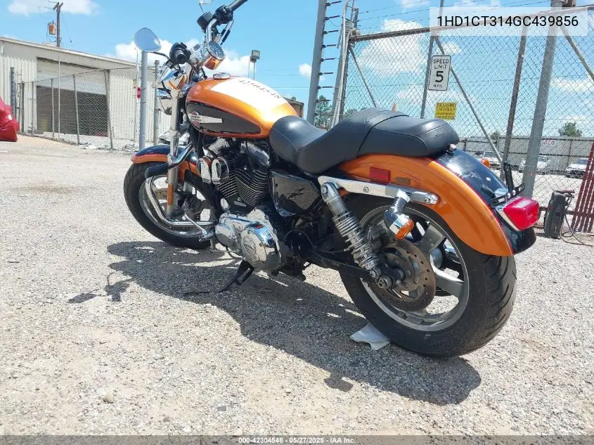 2016 Harley-Davidson Xl1200 C VIN: 1HD1CT314GC439856 Lot: 42304548