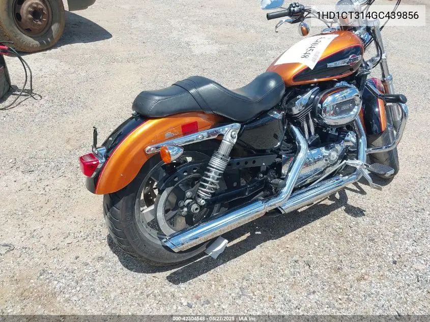 2016 Harley-Davidson Xl1200 C VIN: 1HD1CT314GC439856 Lot: 42304548