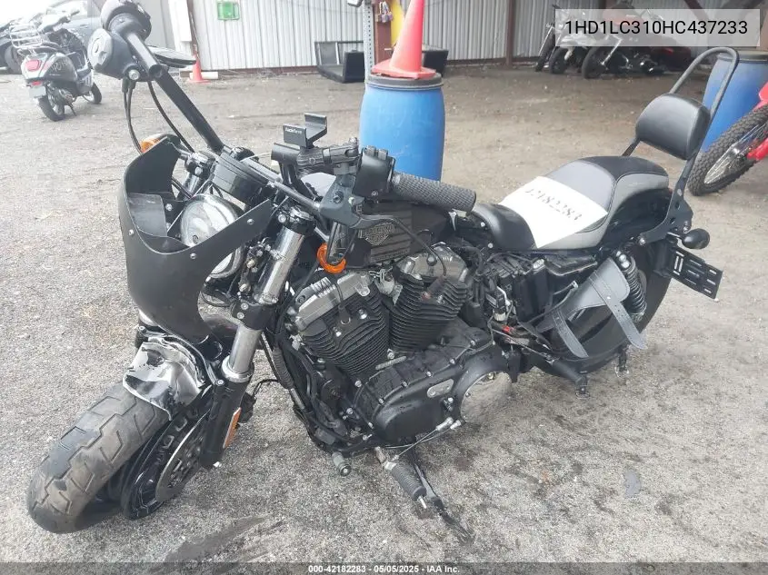 2017 Harley-Davidson Xl1200 Forty-Eight VIN: 1HD1LC310HC437233 Lot: 42182283