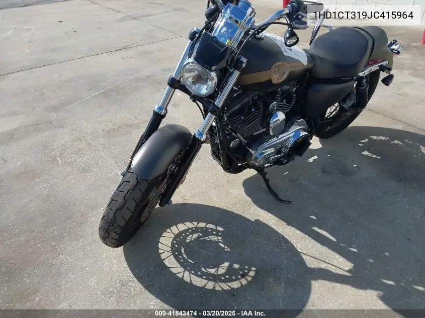 2018 Harley-Davidson Xl1200 C VIN: 1HD1CT319JC415964 Lot: 41843474