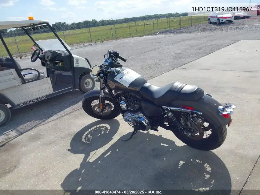 2018 Harley-Davidson Xl1200 C VIN: 1HD1CT319JC415964 Lot: 41843474