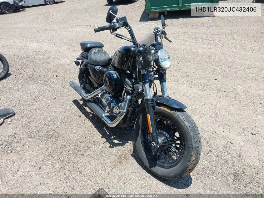 2018 Harley-Davidson Xl1200 Xs VIN: 1HD1LR320JC432406 Lot: 42261134