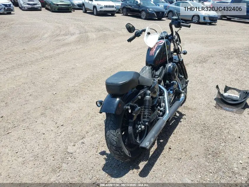 2018 Harley-Davidson Xl1200 Xs VIN: 1HD1LR320JC432406 Lot: 42261134