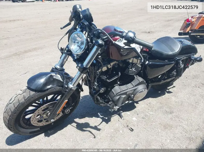 2018 Harley-Davidson Xl1200 Forty-Eight VIN: 1HD1LC318JC422579 Lot: 42508380