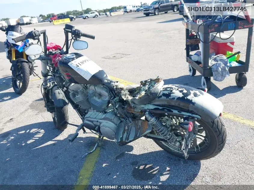 2020 Harley-Davidson Xl1200 X VIN: 1HD1LC313LB427746 Lot: 41899467