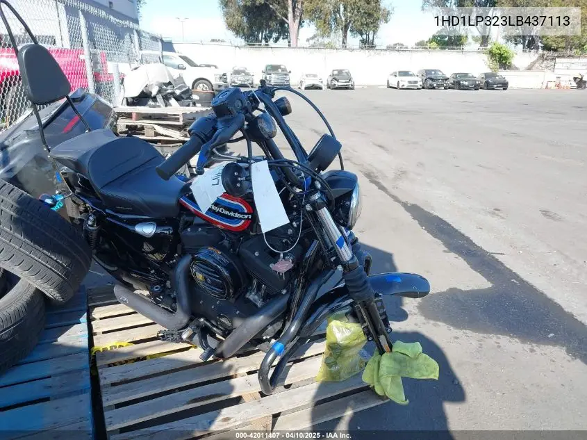 2020 Harley-Davidson Xl1200 Ns VIN: 1HD1LP323LB437113 Lot: 42011407