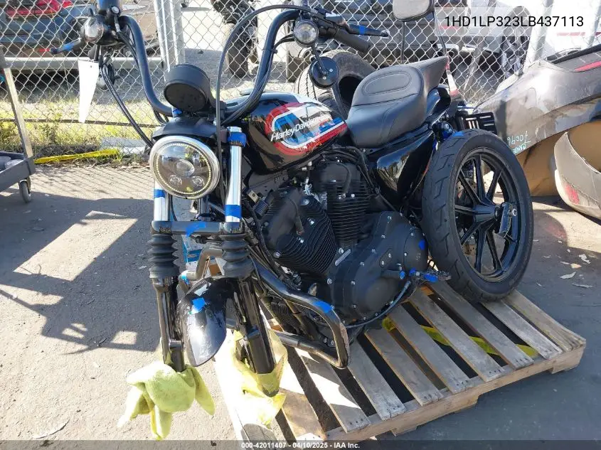 2020 Harley-Davidson Xl1200 Ns VIN: 1HD1LP323LB437113 Lot: 42011407