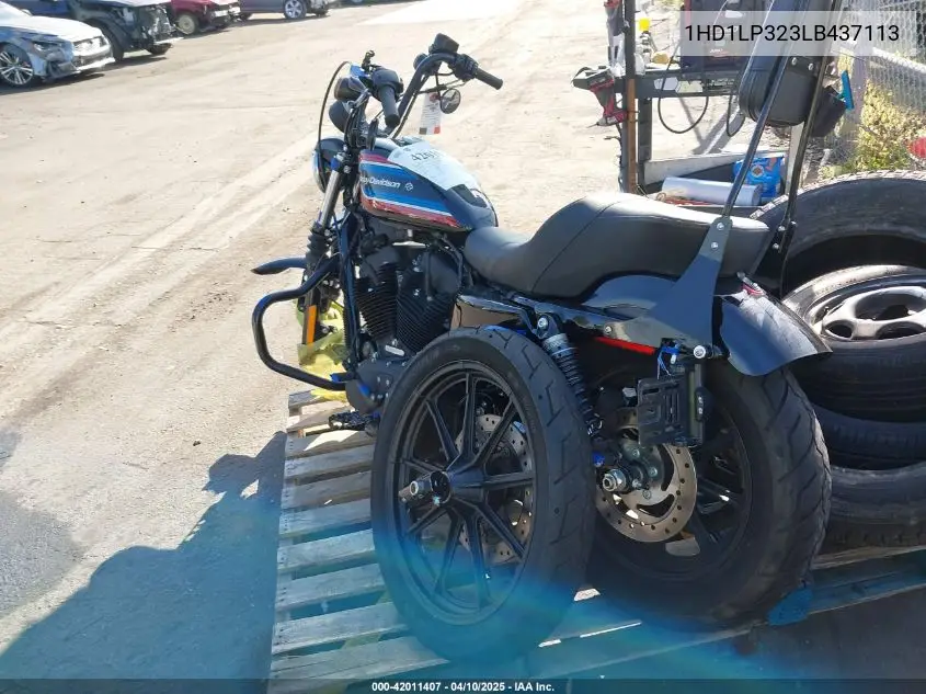 2020 Harley-Davidson Xl1200 Ns VIN: 1HD1LP323LB437113 Lot: 42011407