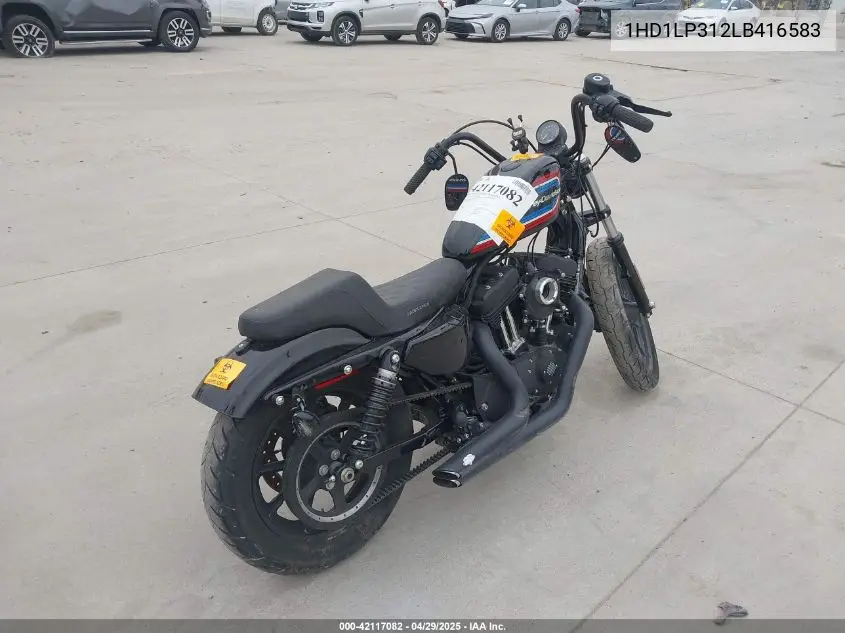 2020 Harley-Davidson Xl1200 Ns VIN: 1HD1LP312LB416583 Lot: 42117082