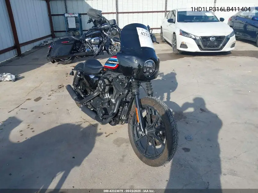 2020 Harley-Davidson Xl1200 Ns VIN: 1HD1LP316LB411404 Lot: 42323079