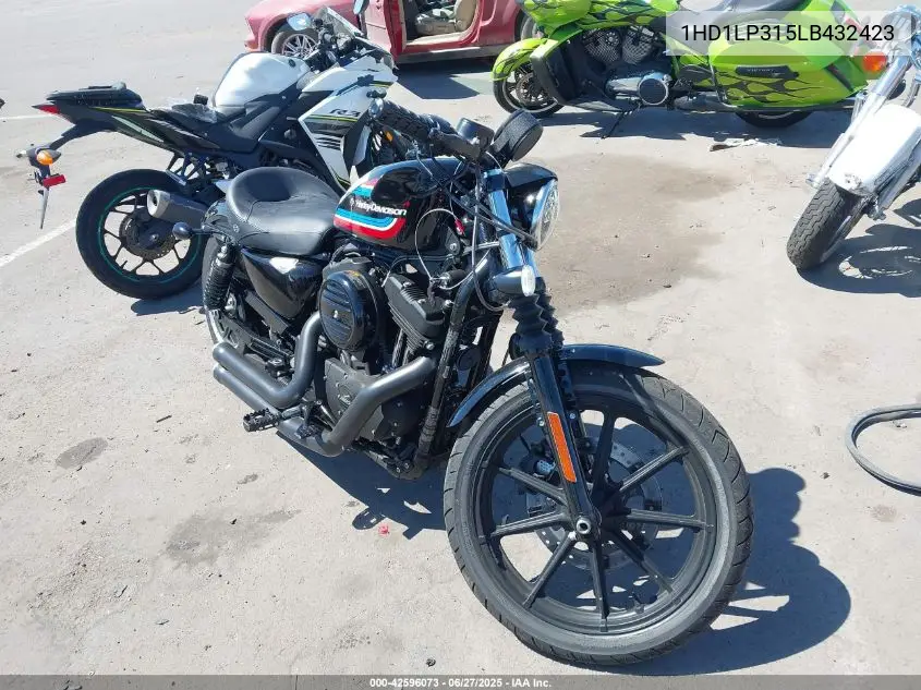 2020 Harley-Davidson Xl1200 Ns VIN: 1HD1LP315LB432423 Lot: 42596073