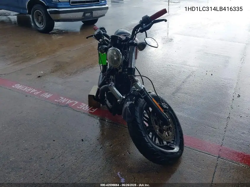 2020 Harley-Davidson Xl1200 X VIN: 1HD1LC314LB416335 Lot: 42596664