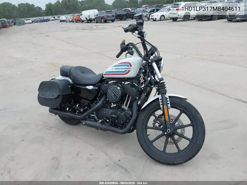 2021 Harley-Davidson Xl1200 Ns VIN: 1HD1LP317MB404611 Lot: 42420504