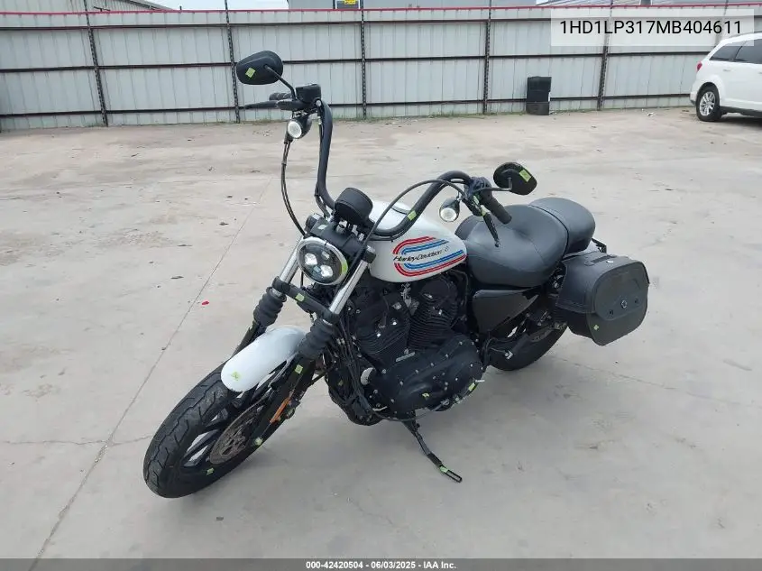 2021 Harley-Davidson Xl1200 Ns VIN: 1HD1LP317MB404611 Lot: 42420504
