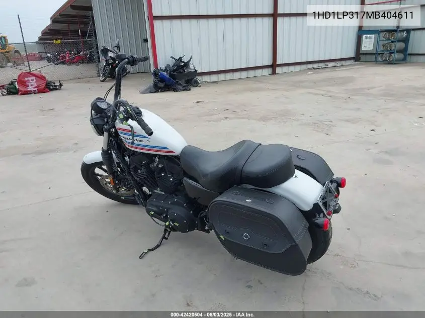 2021 Harley-Davidson Xl1200 Ns VIN: 1HD1LP317MB404611 Lot: 42420504