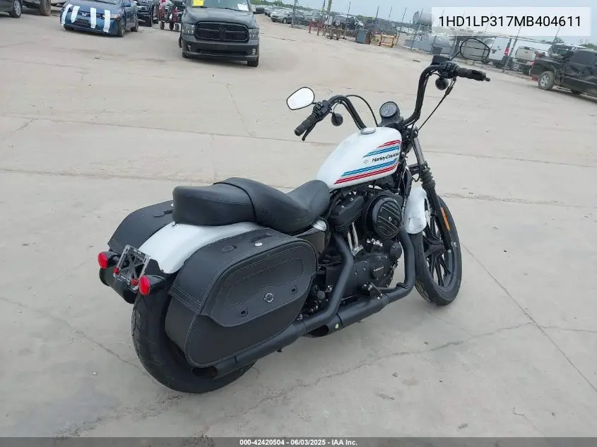 2021 Harley-Davidson Xl1200 Ns VIN: 1HD1LP317MB404611 Lot: 42420504