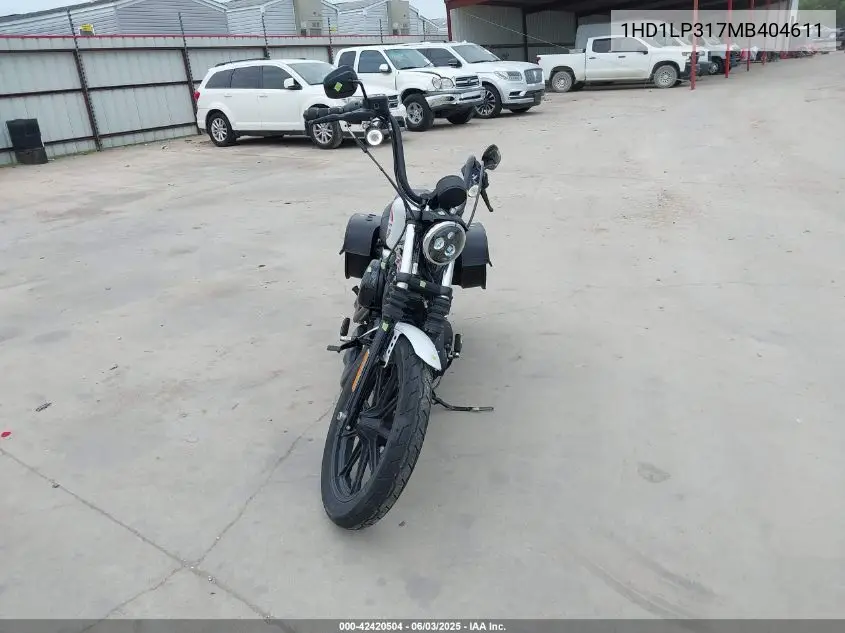 2021 Harley-Davidson Xl1200 Ns VIN: 1HD1LP317MB404611 Lot: 42420504