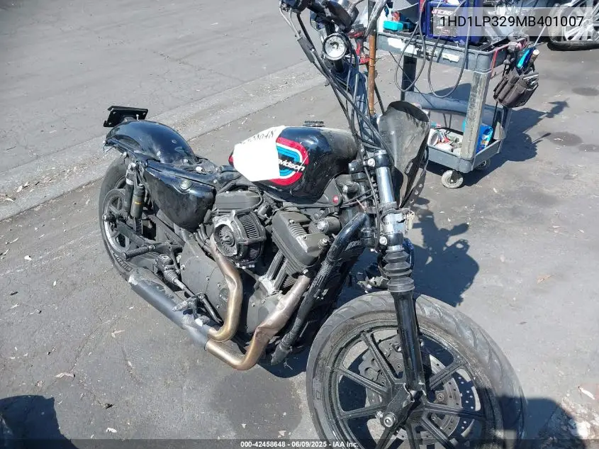 2021 Harley-Davidson Xl1200 Ns VIN: 1HD1LP329MB401007 Lot: 42458648