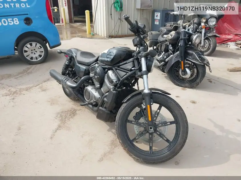 2022 Harley-Davidson Rh975 VIN: 1HD1ZH119NB320170 Lot: 42265492