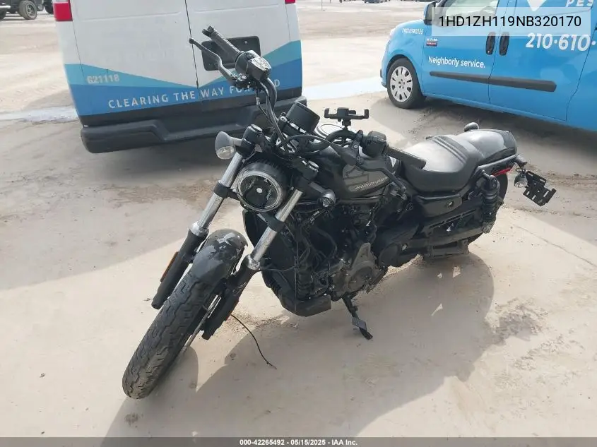 2022 Harley-Davidson Rh975 VIN: 1HD1ZH119NB320170 Lot: 42265492
