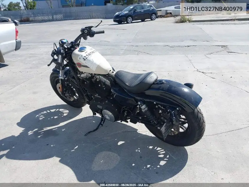 2022 Harley-Davidson Xl1200 X VIN: 1HD1LC327NB400979 Lot: 42585030