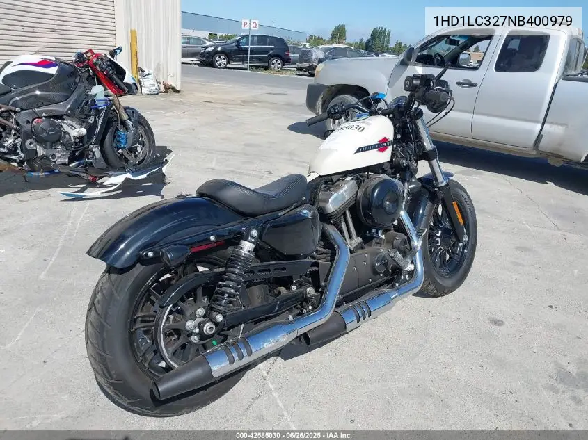 2022 Harley-Davidson Xl1200 X VIN: 1HD1LC327NB400979 Lot: 42585030
