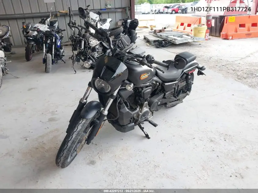 2023 Harley-Davidson Rh975 S VIN: 1HD1ZF111PB317724 Lot: 42297212
