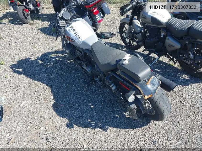 2024 Harley-Davidson Rh975 S VIN: 1HD1ZF117RB307332 Lot: 42154855