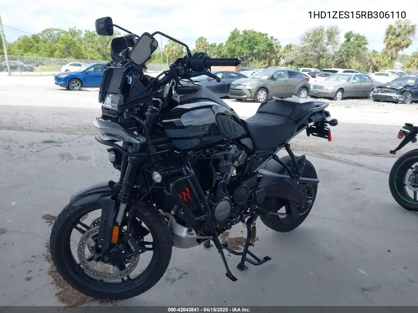 2024 Harley-Davidson Ra1250 S VIN: 1HD1ZES15RB306110 Lot: 42043841