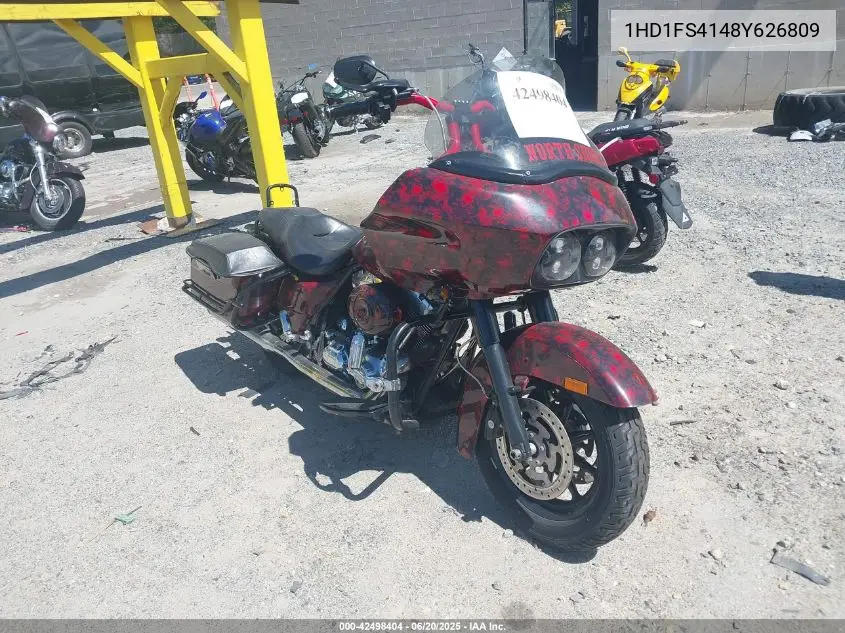 2008 Harley-Davidson Fltr VIN: 1HD1FS4148Y626809 Lot: 42498404
